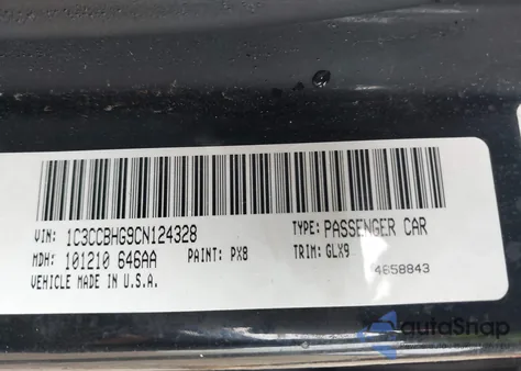 2012 Chrysler 200 S из США, поврежденный, VIN 1C3CCBHG9CN124328